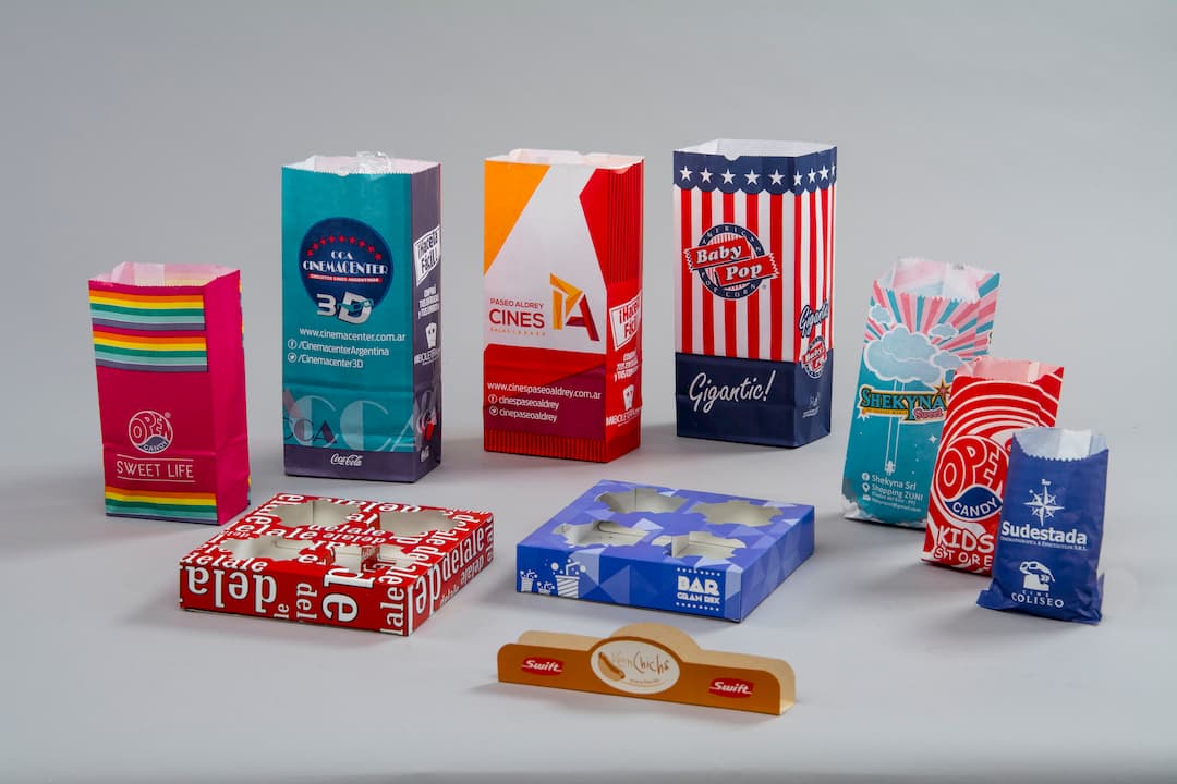 Bolsas de papel para snack y golosinas