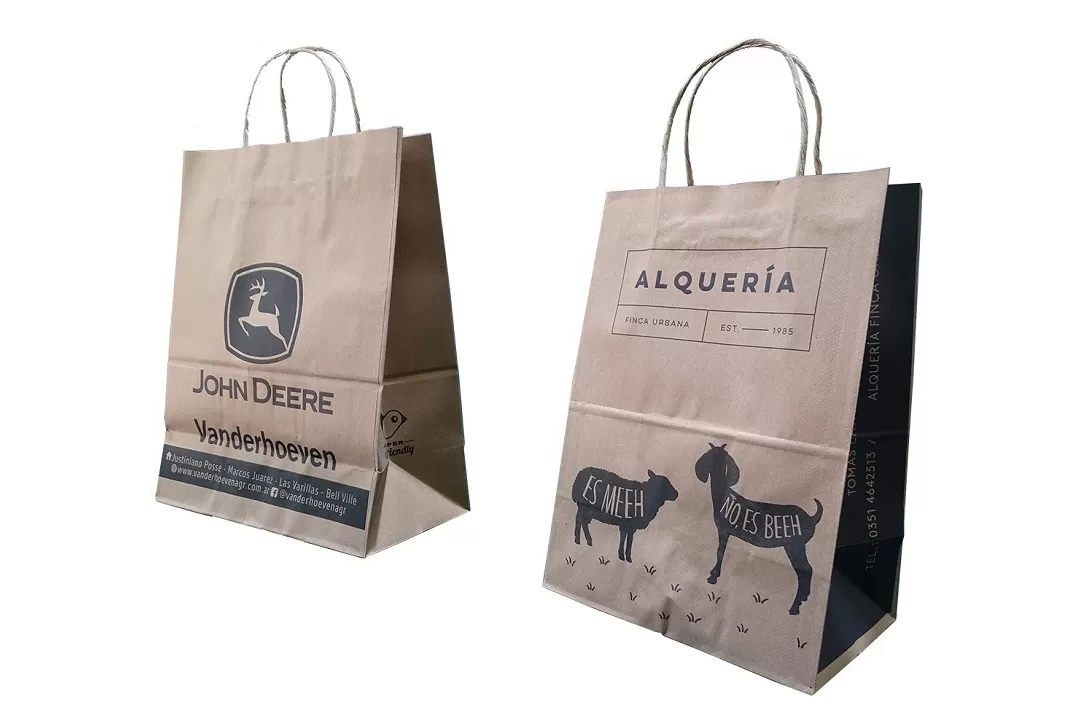 Bolsas de Papel Con Manija