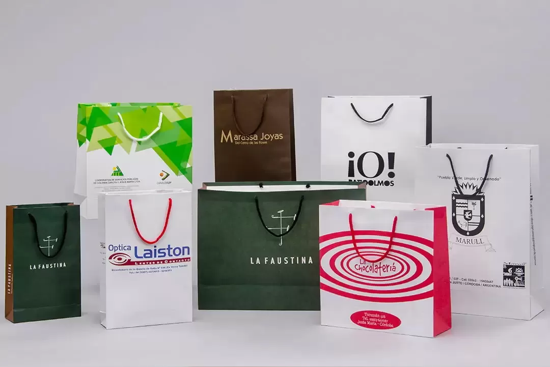 Bolsas de Papel Con Manija