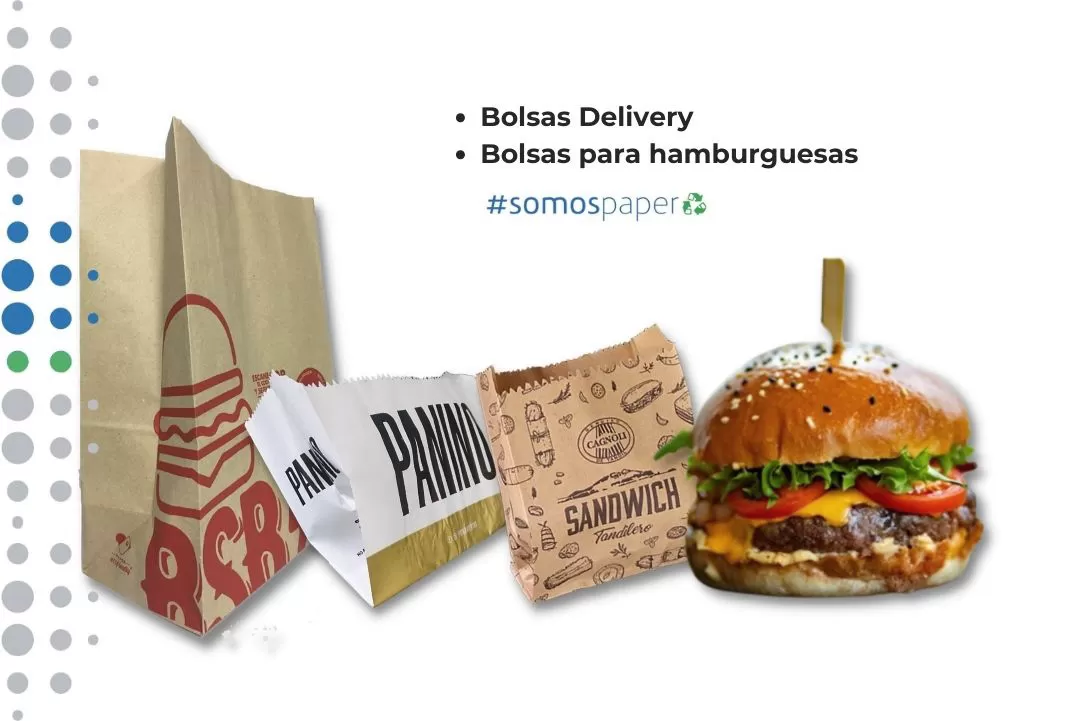 Packaging de Papel Para Hamburguesas