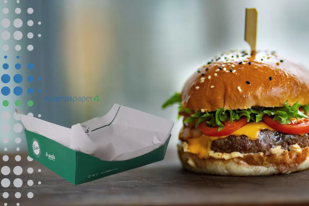 Packaging de Papel Para Hamburguesas