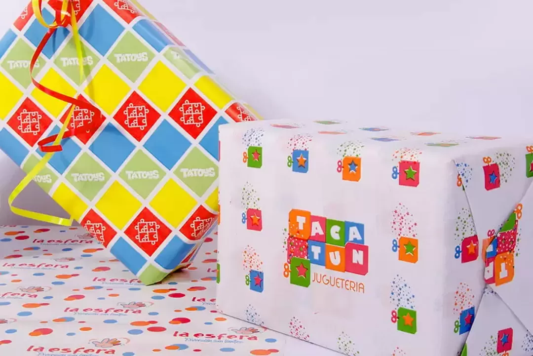 Papel Impreso Para Regalo