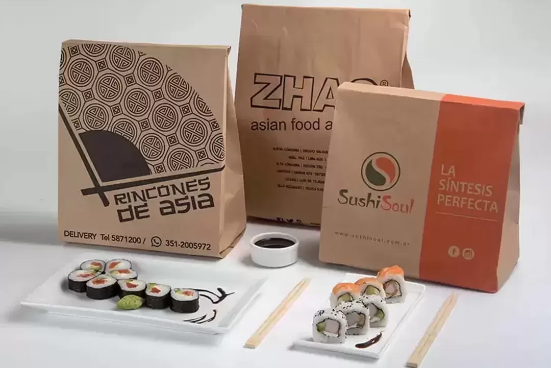 Bolsas de Papel Kraft Personalizadas, Con Logo y Diseños Adaptados a la Imagen de Marca