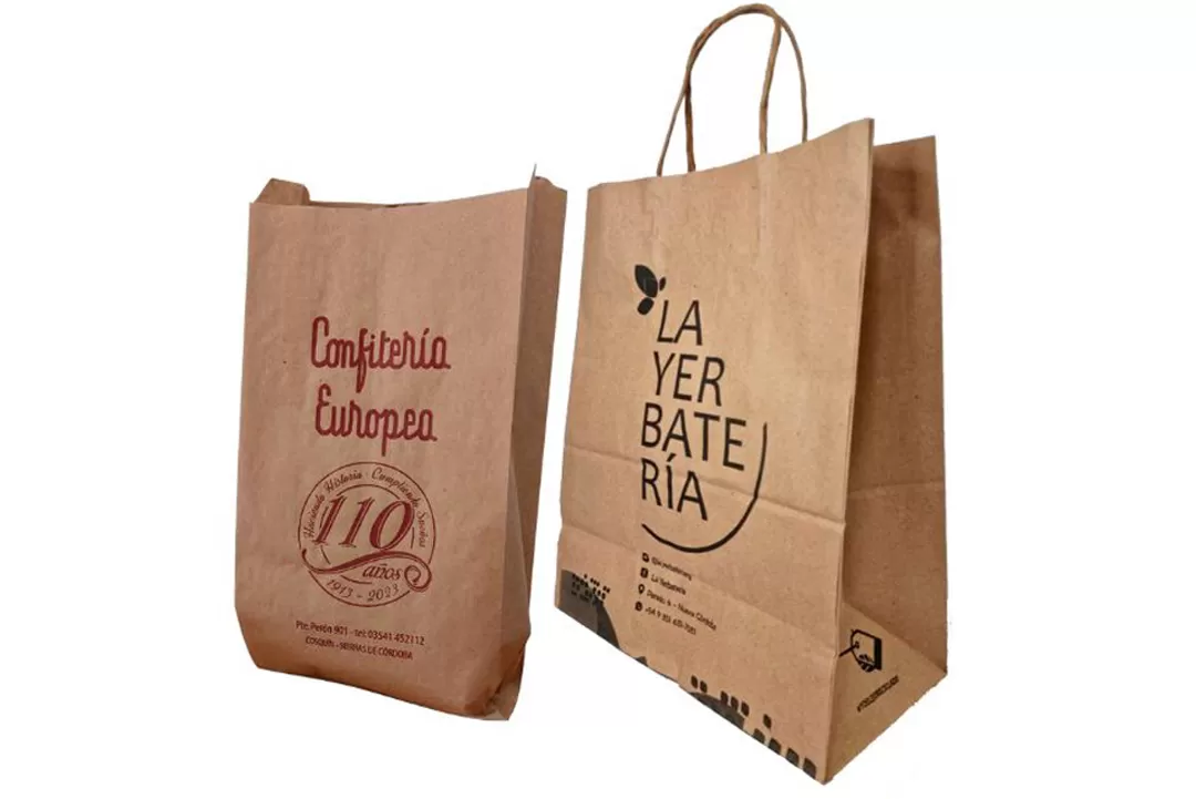 Bolsas de Papel Kraft Personalizadas, Con Logo y Diseños Adaptados a la Imagen de Marca