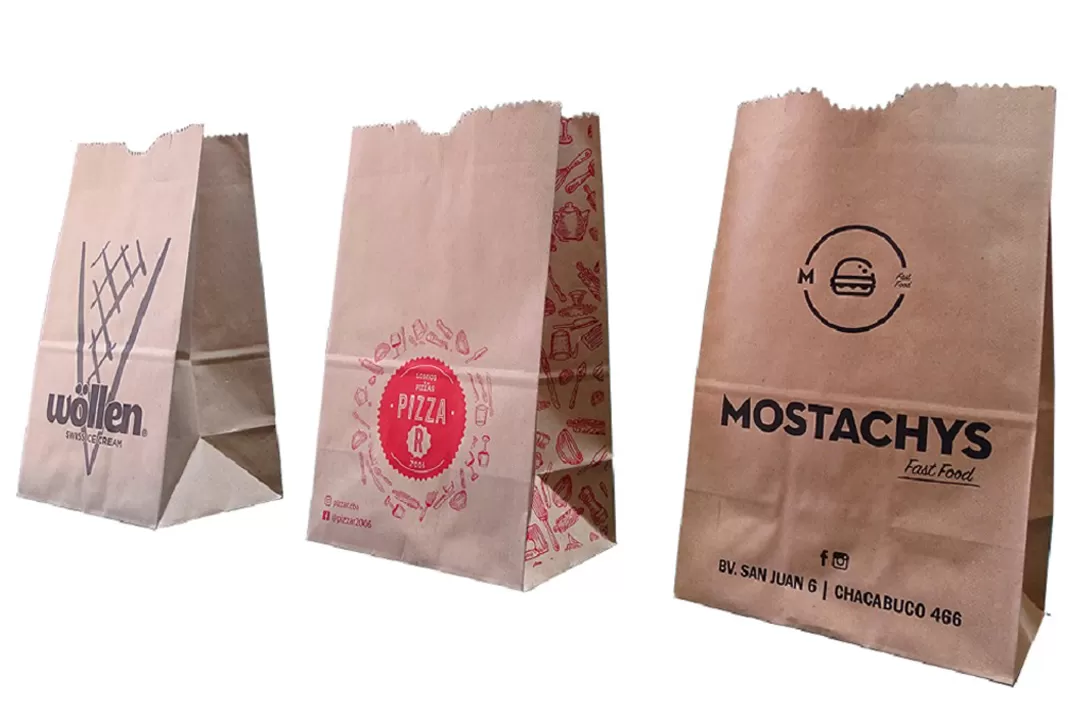 Bolsas de Papel Kraft Personalizadas, Con Logo y Diseños Adaptados a la Imagen de Marca