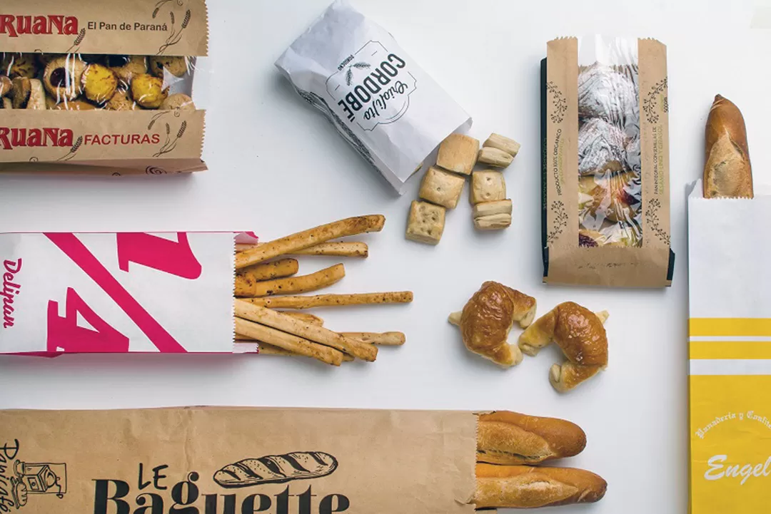 Bolsas de Papel Para Alimentos - Productos de Panadería