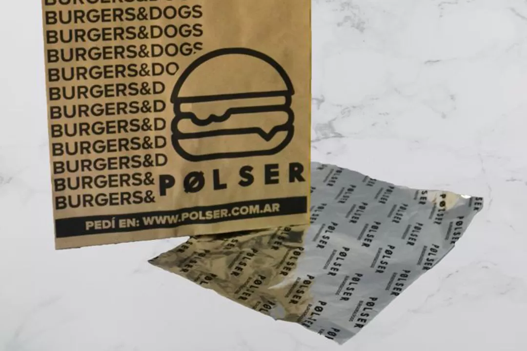 Papel Metalizado Para Hamburguesas