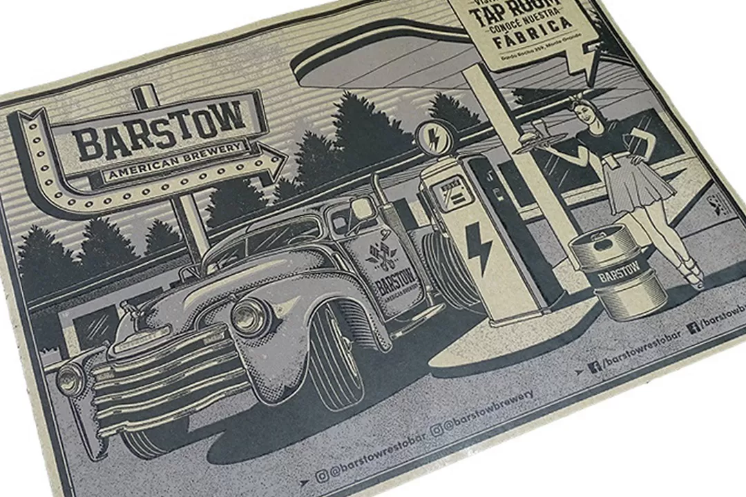 Manteles Individuales de Papel - Mantelitos de Papel Personalizados